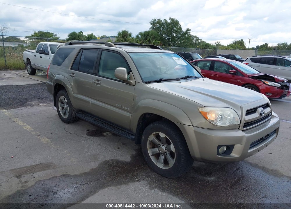 2006 TOYOTA 4RUNNER LIMITED V8 VIN: JTEBT17R760059755