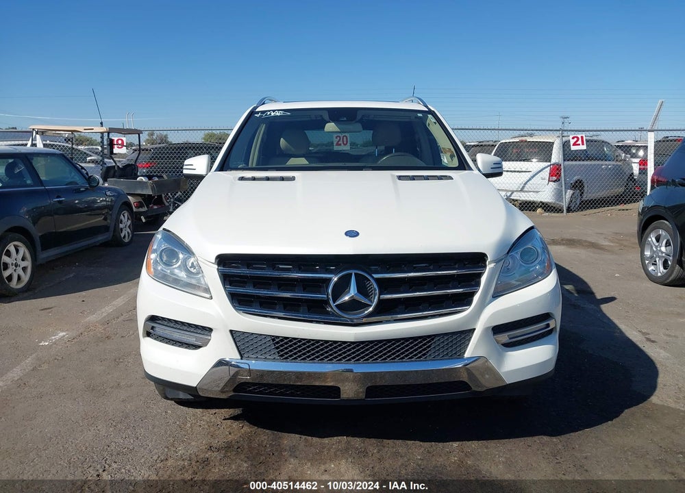 2014 MERCEDES-BENZ ML 350 4MATIC VIN: 4JGDA5HB3EA347837