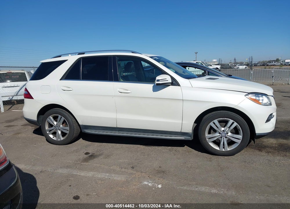 2014 MERCEDES-BENZ ML 350 4MATIC VIN: 4JGDA5HB3EA347837