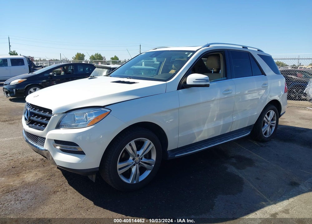 2014 MERCEDES-BENZ ML 350 4MATIC VIN: 4JGDA5HB3EA347837