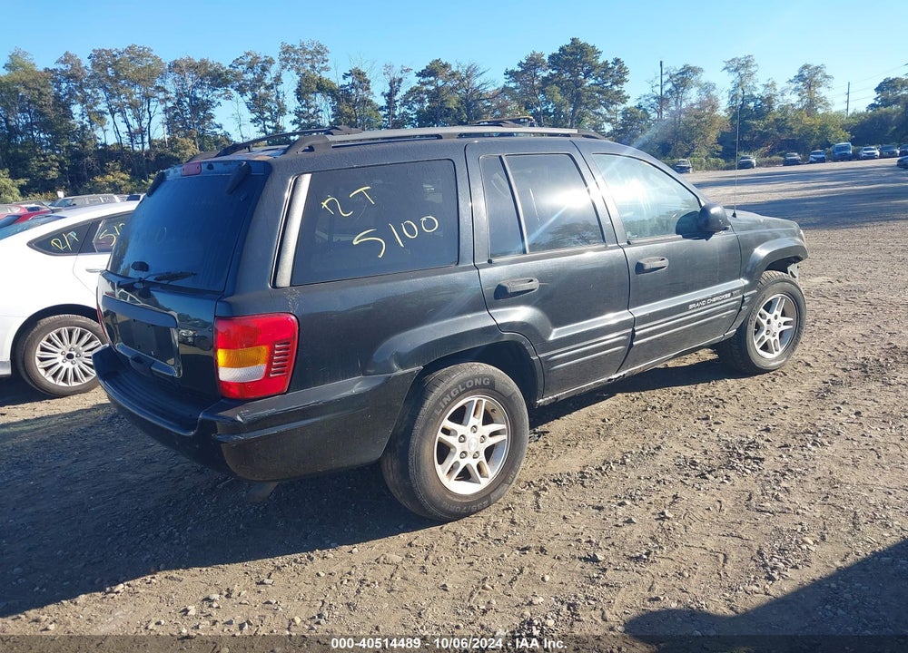 2004 JEEP GRAND CHEROKEE LAREDO VIN: 1J4GW48S54C245644