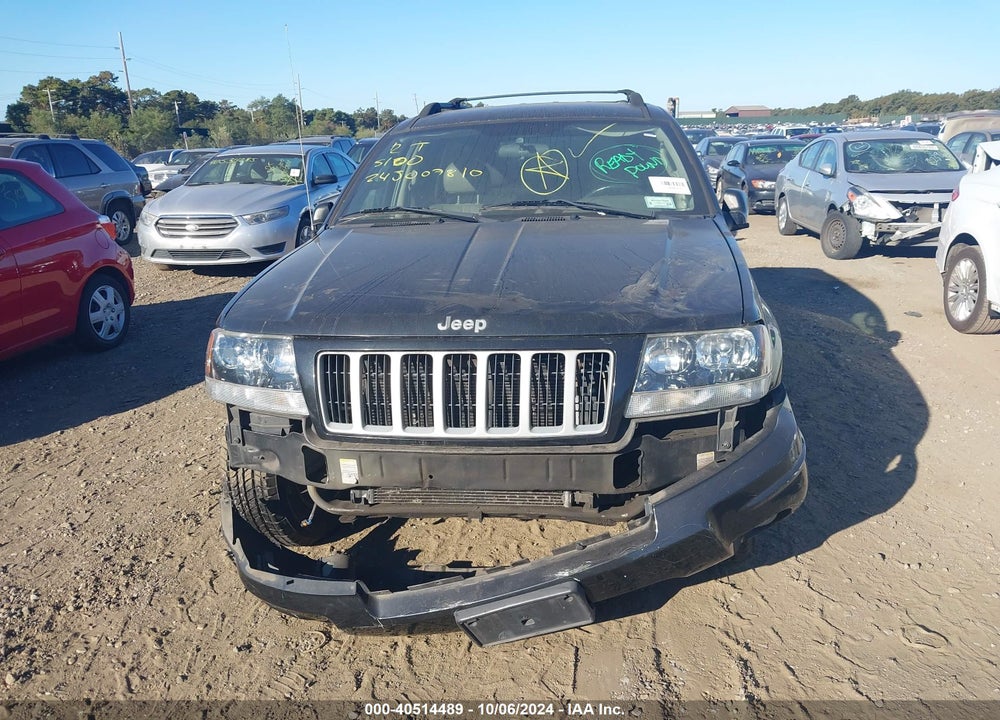 2004 JEEP GRAND CHEROKEE LAREDO VIN: 1J4GW48S54C245644