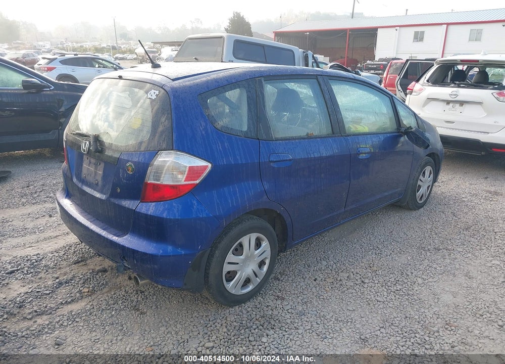 2010 HONDA FIT VIN: JHMGE8H24AC010503