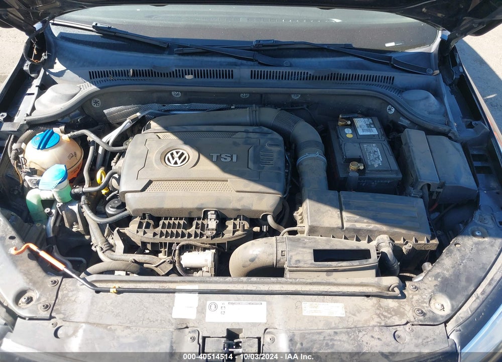 2014 VOLKSWAGEN JETTA 1.8T SE VIN: 3VWD17AJ0EM294046