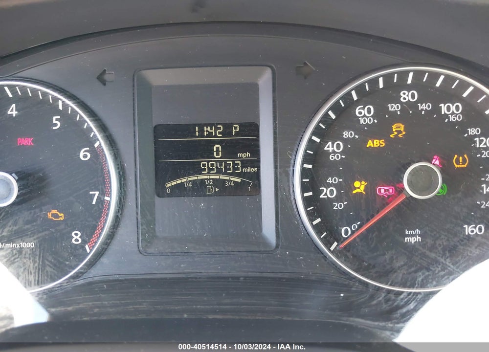 2014 VOLKSWAGEN JETTA 1.8T SE VIN: 3VWD17AJ0EM294046