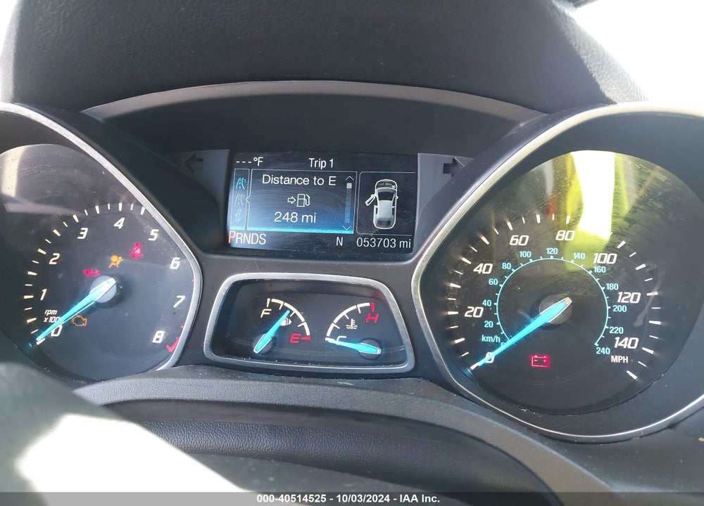 2015 FORD ESCAPE SE VIN: 1FMCU0GX6FUA46157