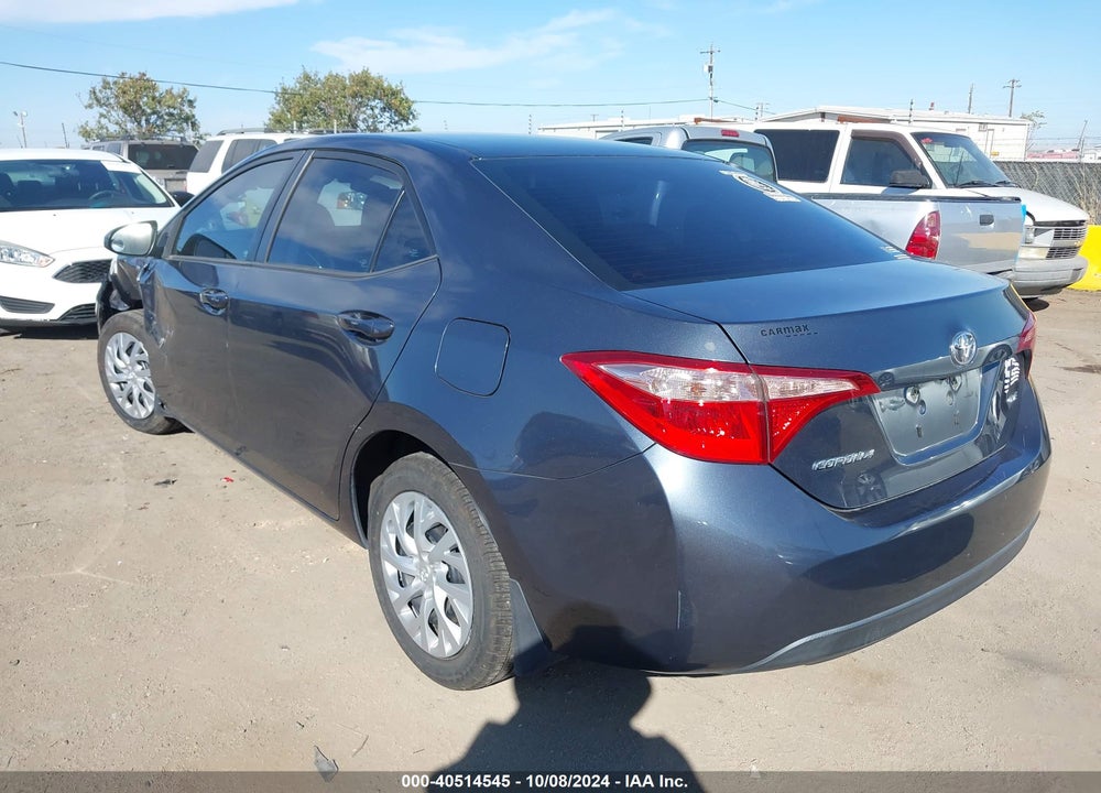 2017 TOYOTA COROLLA LE VIN: 2T1BURHE7HC955624