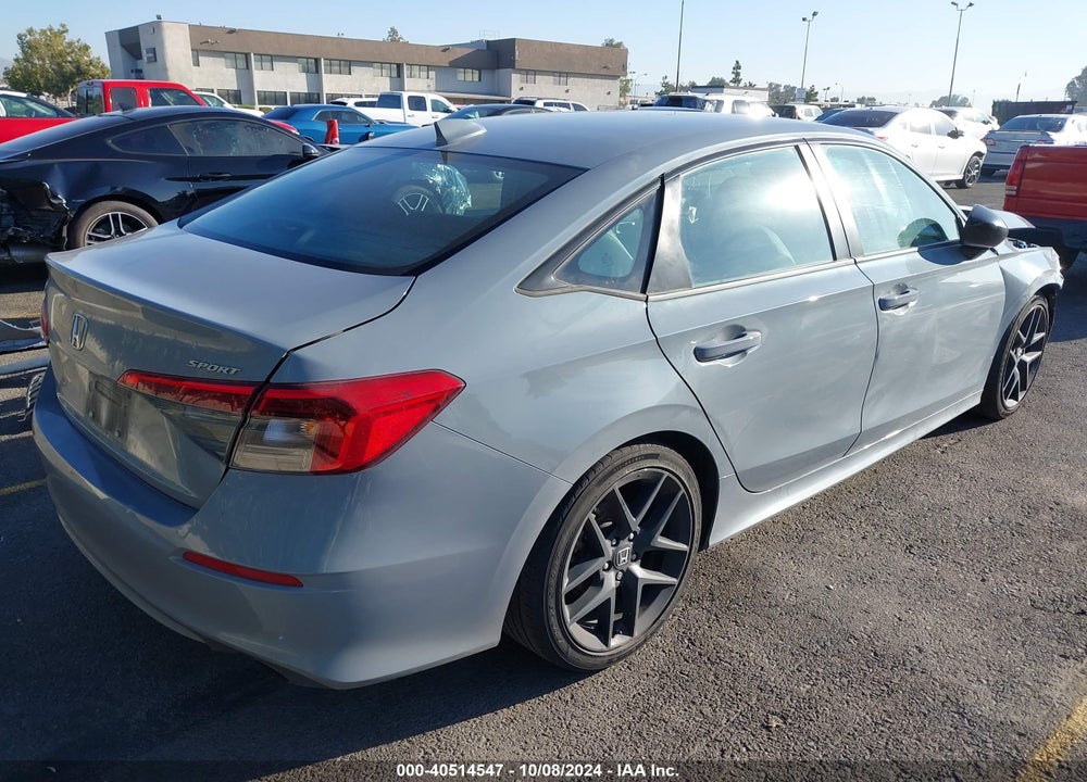 2022 HONDA CIVIC SPORT VIN: 2HGFE2F57NH590373