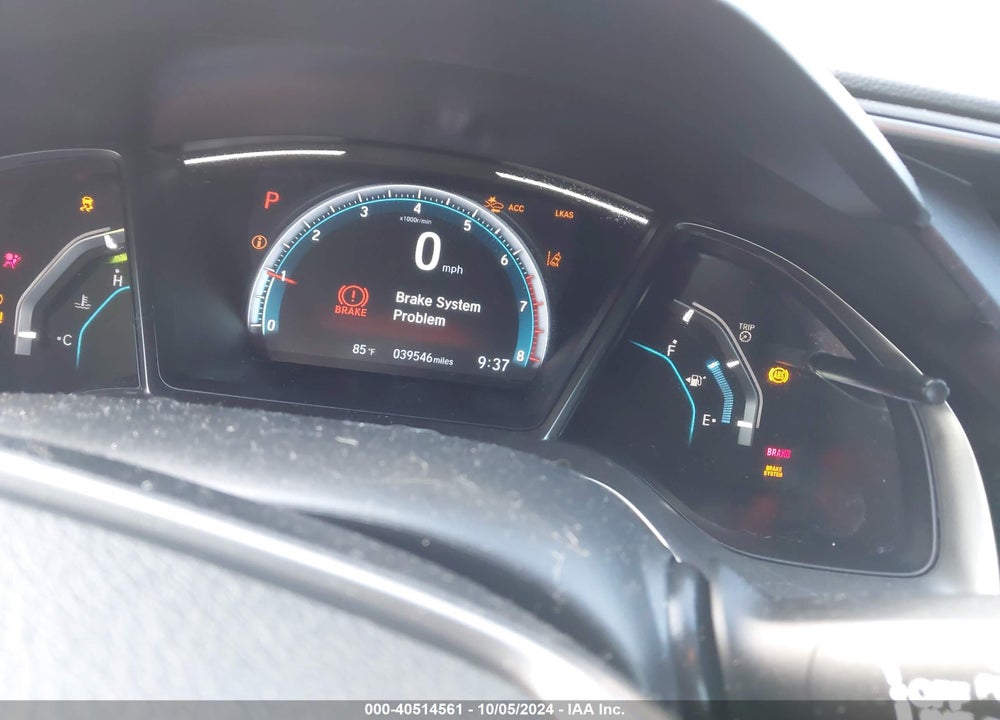 2021 HONDA CIVIC EX VIN: SHHFK7H61MU214684
