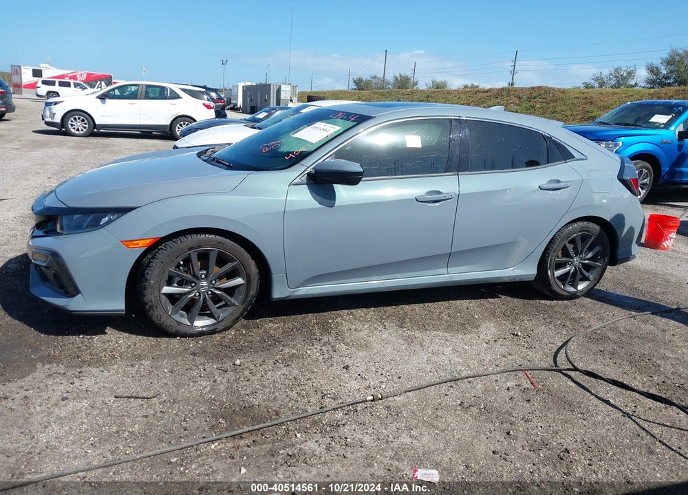 2021 HONDA CIVIC EX VIN: SHHFK7H61MU214684