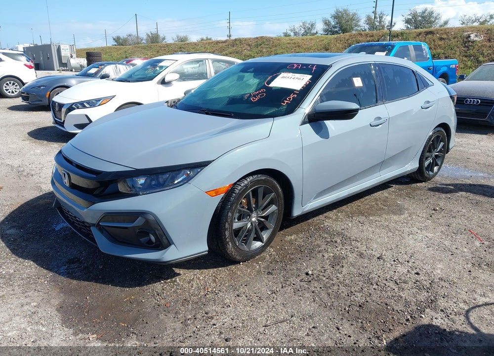 2021 HONDA CIVIC EX VIN: SHHFK7H61MU214684