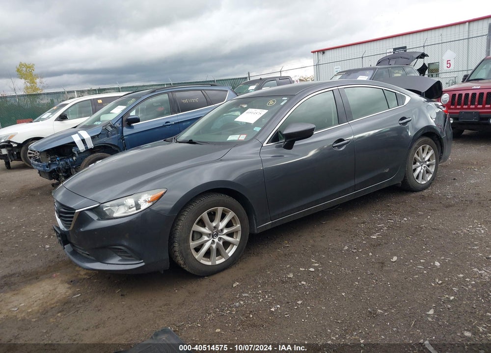 2016 MAZDA 6 I SPORT VIN: JM1GJ1U56G1443801