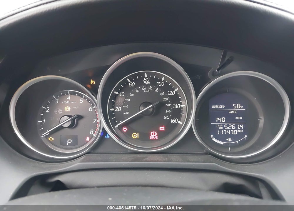 2016 MAZDA 6 I SPORT VIN: JM1GJ1U56G1443801