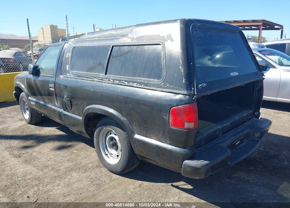 2000 CHEVROLET S-10 VIN: 1GCCS145XYK260134