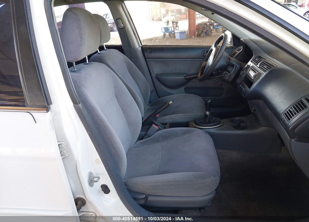 2001 HONDA CIVIC LX VIN: 2HGES15541H581625