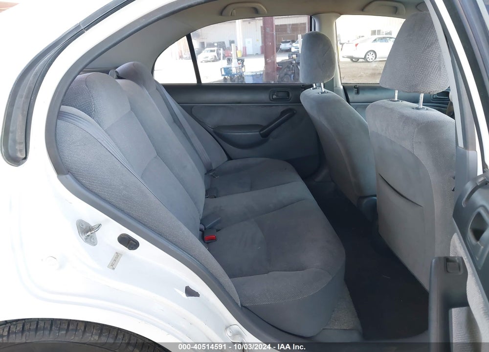 2001 HONDA CIVIC LX VIN: 2HGES15541H581625