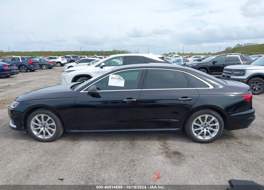 2021 AUDI A4 PREMIUM 40 TFSI QUATTRO S TRONIC VIN: WAUABAF45MA085607