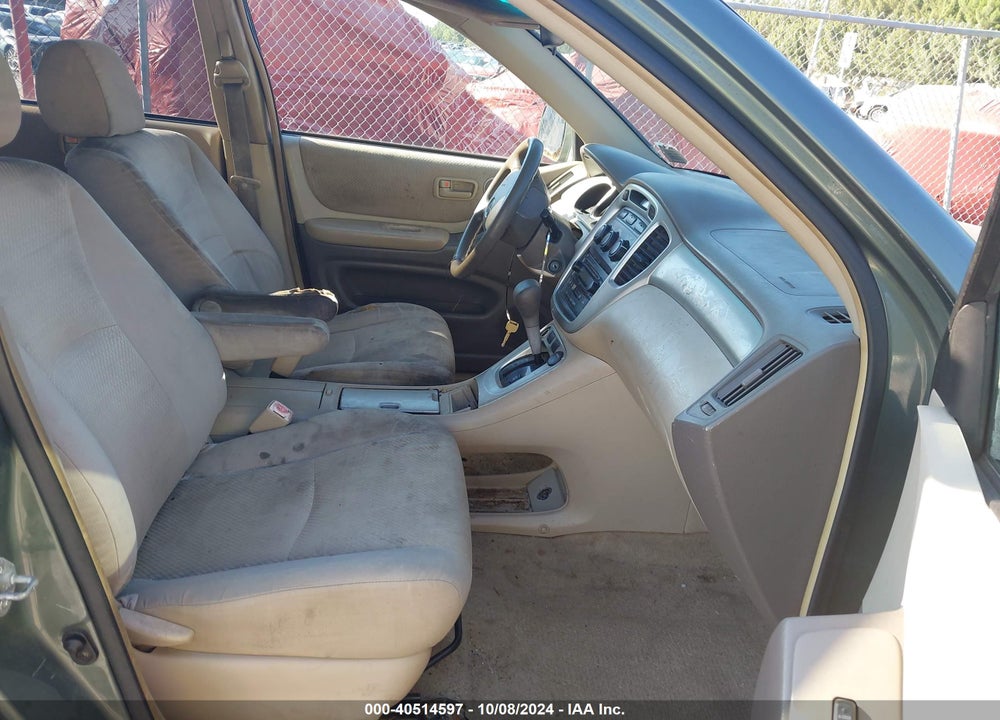 2005 TOYOTA HIGHLANDER VIN: JTEDD21A050127309