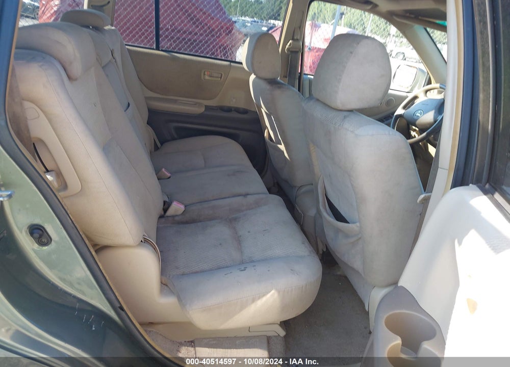 2005 TOYOTA HIGHLANDER VIN: JTEDD21A050127309