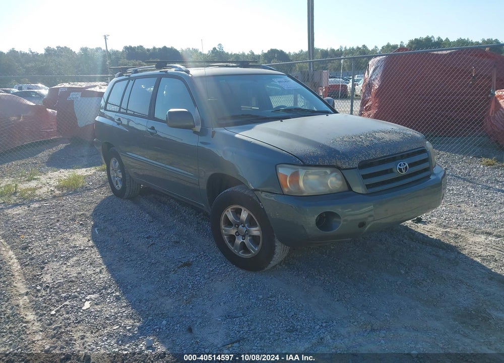 2005 TOYOTA HIGHLANDER VIN: JTEDD21A050127309