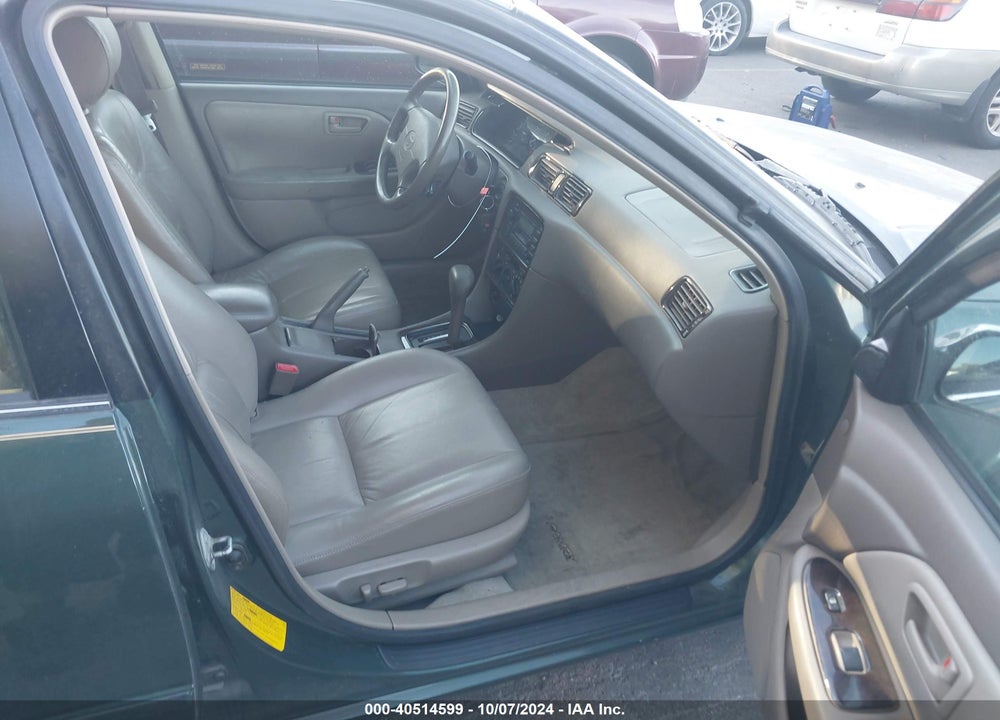 1999 TOYOTA CAMRY XLE V6 VIN: JT2BF28K5X0147023