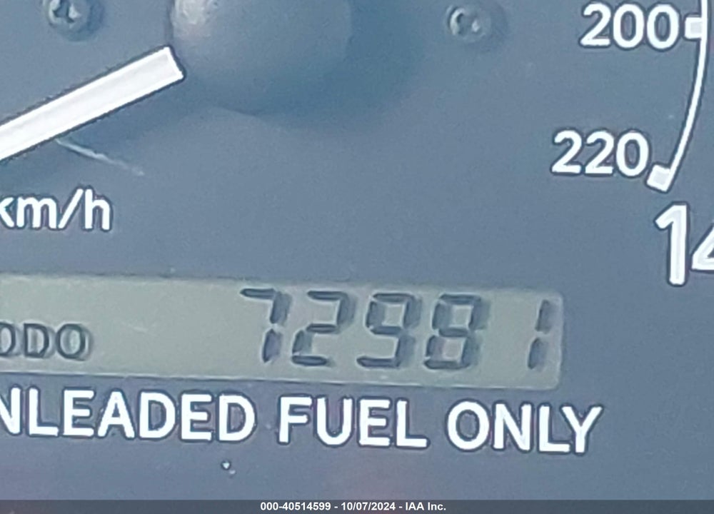 1999 TOYOTA CAMRY XLE V6 VIN: JT2BF28K5X0147023