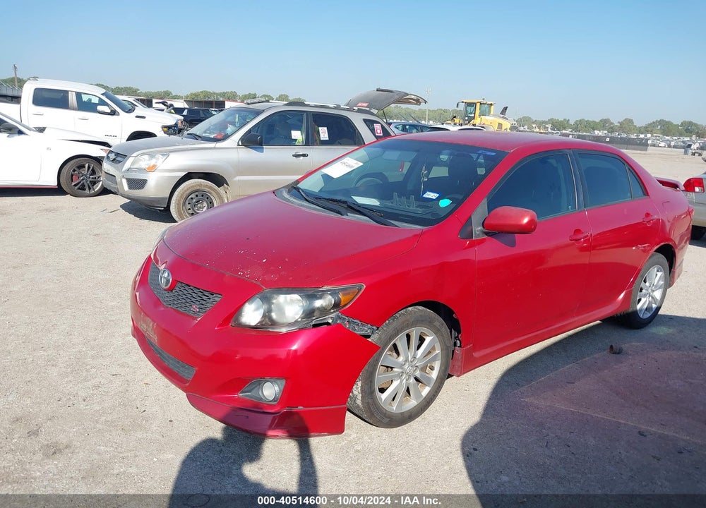 2010 TOYOTA COROLLA S VIN: 1NXBU4EE3AZ205083