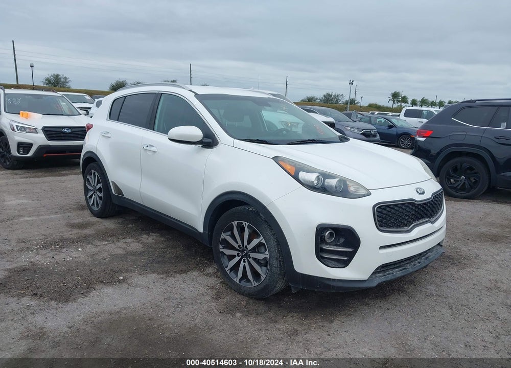 2017 KIA SPORTAGE EX VIN: KNDPN3AC6H7294520