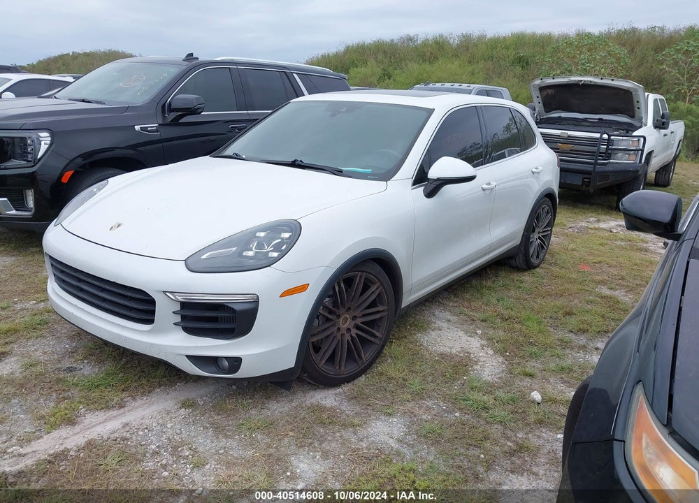 2015 PORSCHE CAYENNE S VIN: WP1AB2A25FLA59903