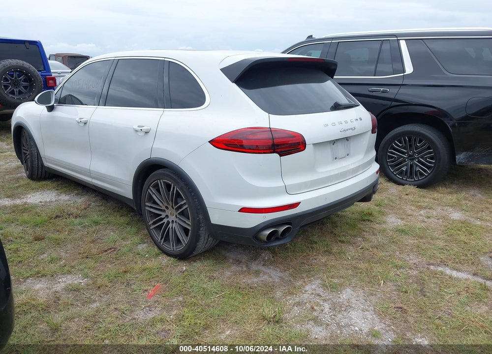 2015 PORSCHE CAYENNE S VIN: WP1AB2A25FLA59903