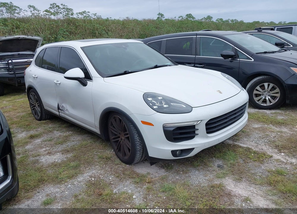 2015 PORSCHE CAYENNE S VIN: WP1AB2A25FLA59903