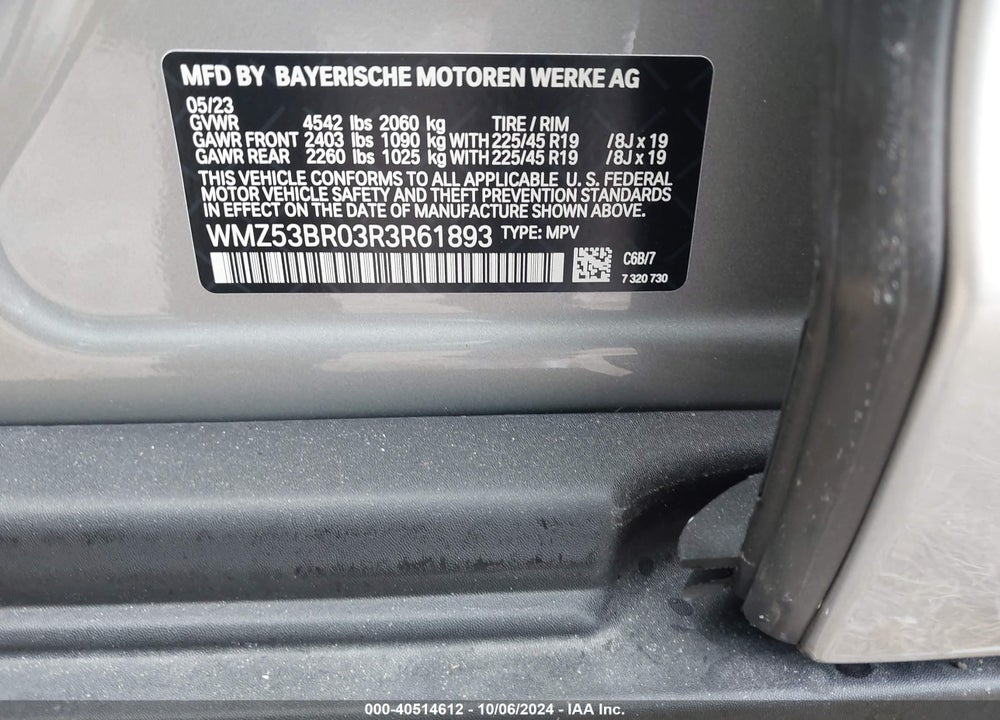 2024 MINI COUNTRYMAN COOPER S VIN: WMZ53BR03R3R61893
