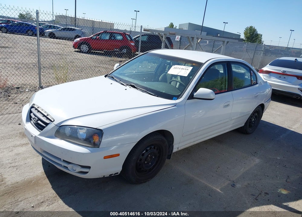 2004 HYUNDAI ELANTRA GLS/GT VIN: KMHDN46D24U762082
