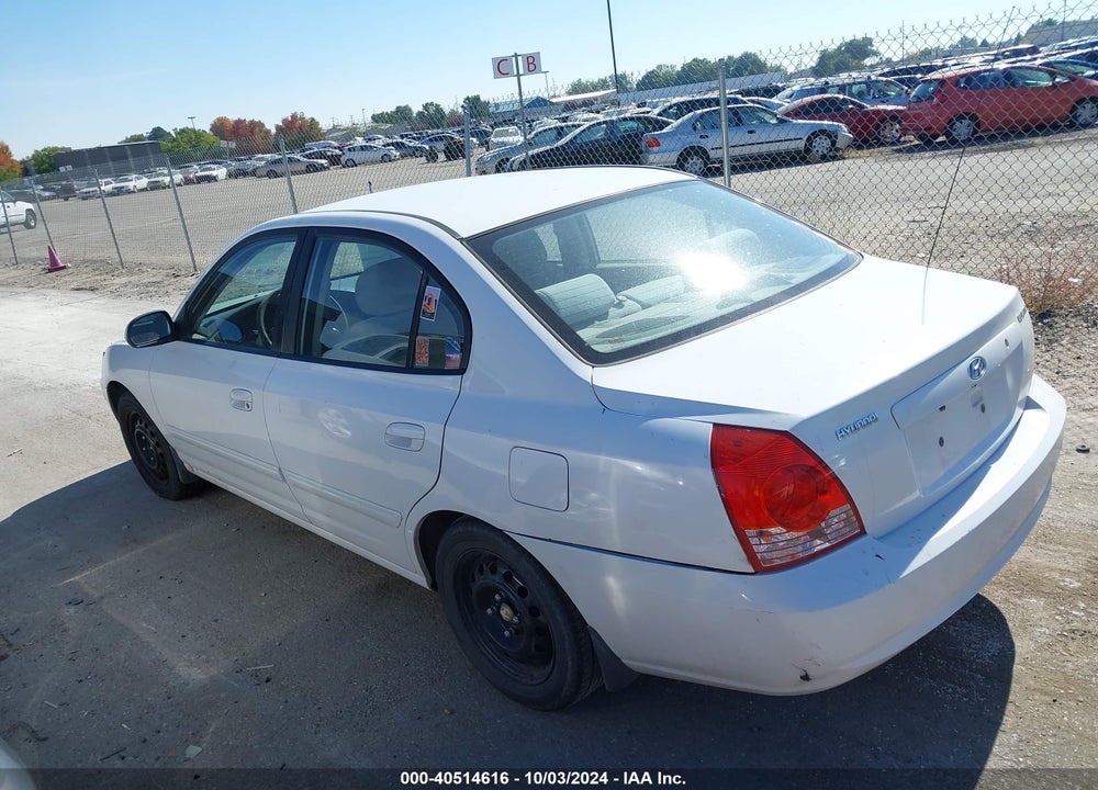 2004 HYUNDAI ELANTRA GLS/GT VIN: KMHDN46D24U762082