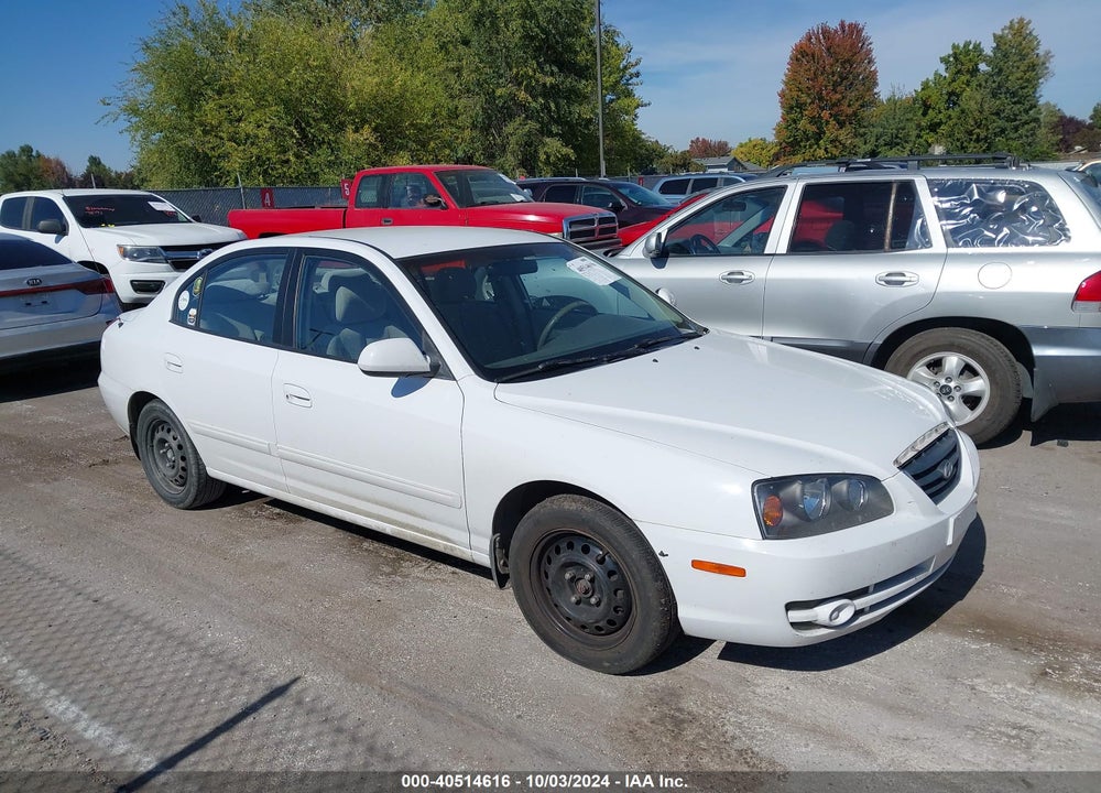 2004 HYUNDAI ELANTRA GLS/GT VIN: KMHDN46D24U762082