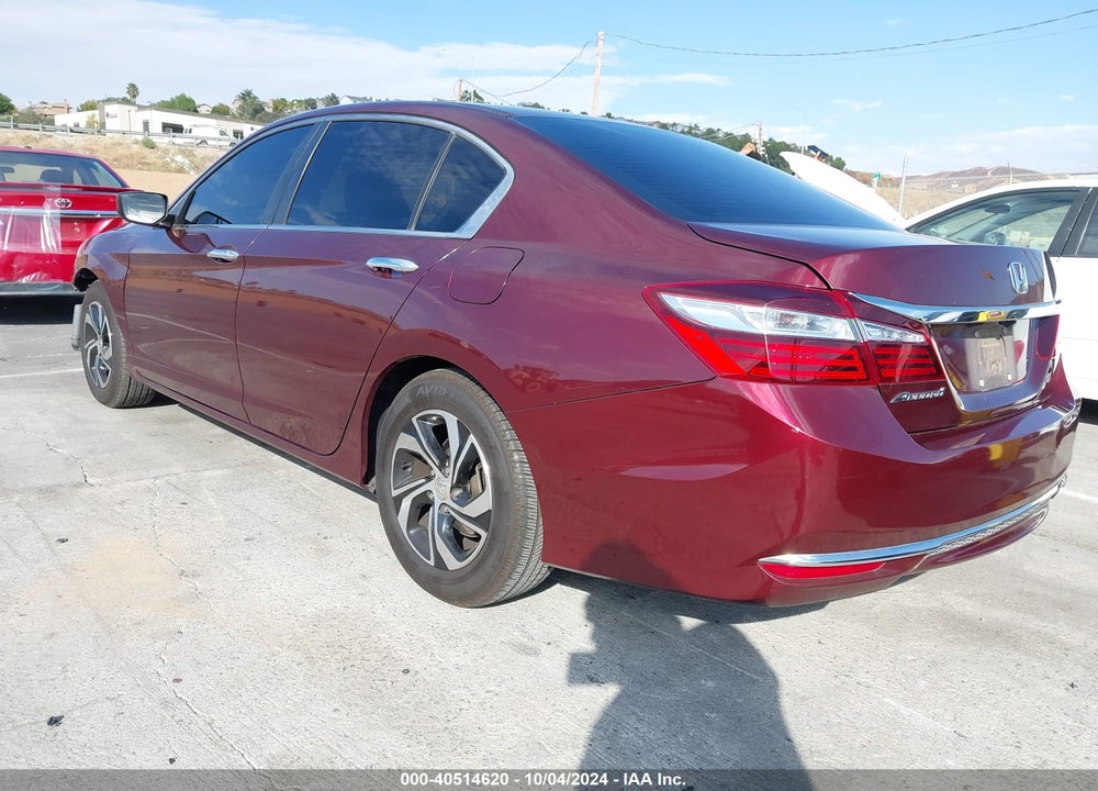 2016 HONDA ACCORD LX VIN: 1HGCR2F38GA104077