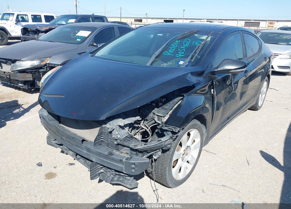 2011 HYUNDAI ELANTRA LIMITED (ULSAN PLANT) VIN: KMHDH4AE3BU102847