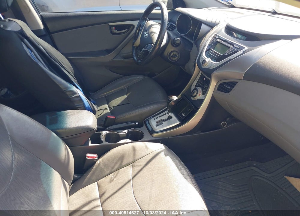 2011 HYUNDAI ELANTRA LIMITED (ULSAN PLANT) VIN: KMHDH4AE3BU102847