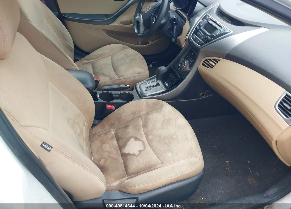 2013 HYUNDAI ELANTRA GLS VIN: 5NPDH4AE9DH313956