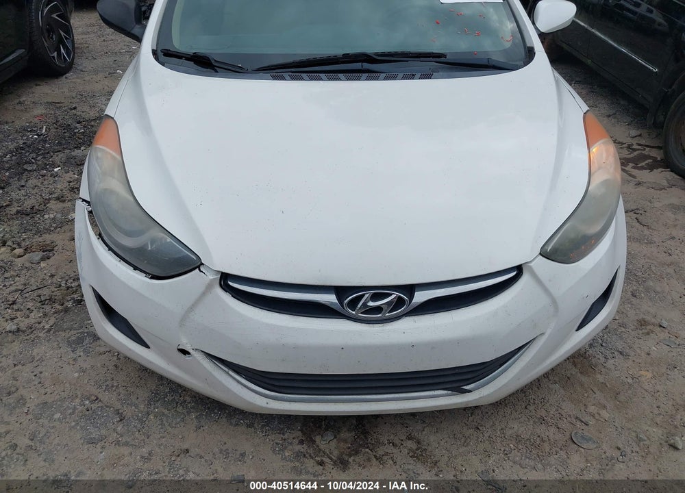 2013 HYUNDAI ELANTRA GLS VIN: 5NPDH4AE9DH313956