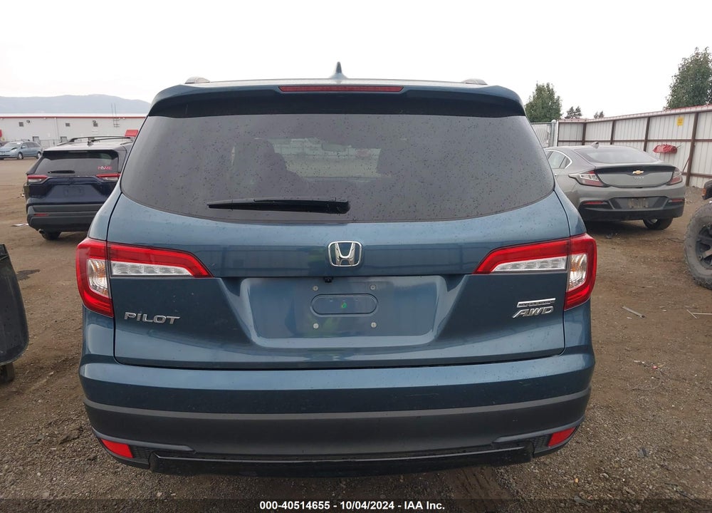 2022 HONDA PILOT AWD SPECIAL EDITION VIN: 5FNYF6H29NB044680