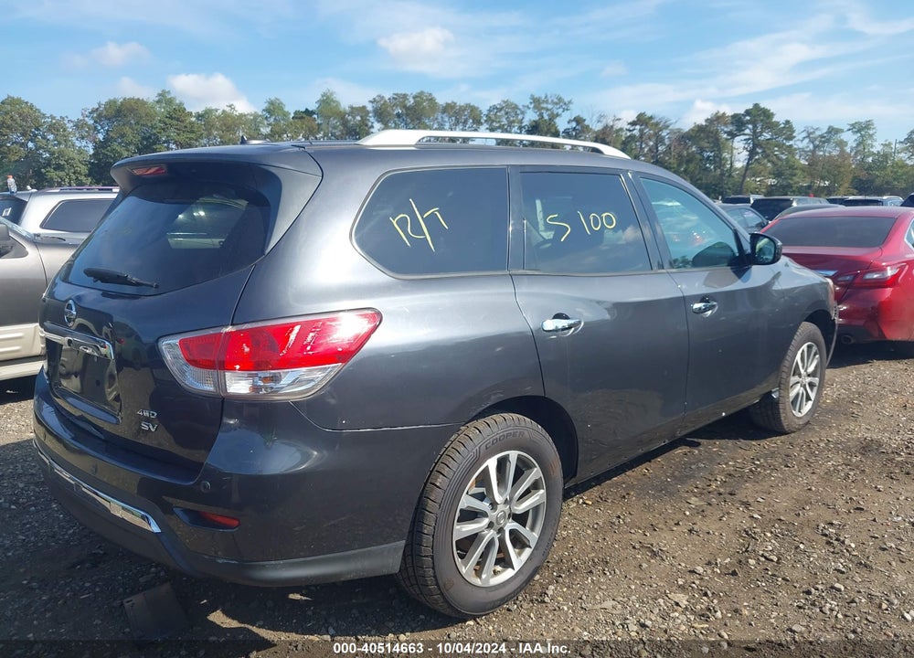 2013 NISSAN PATHFINDER SV VIN: 5N1AR2MM3DC669527
