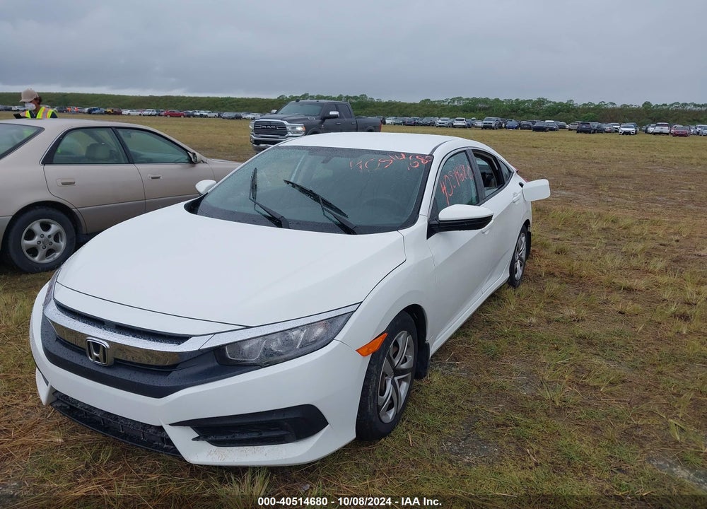 2016 HONDA CIVIC LX VIN: 19XFC2F58GE250264