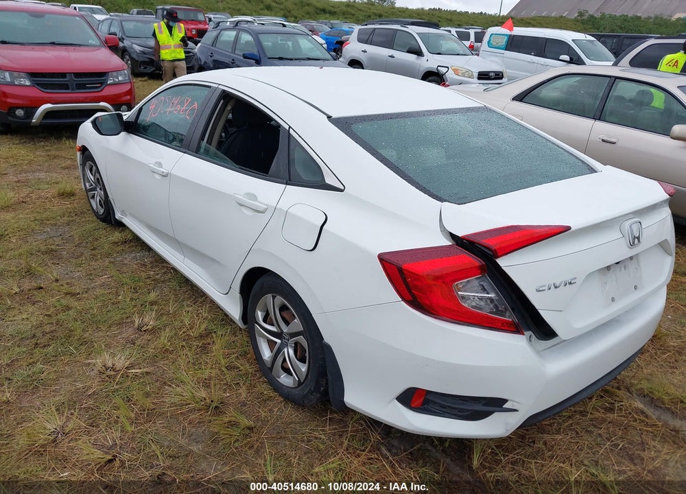 2016 HONDA CIVIC LX VIN: 19XFC2F58GE250264