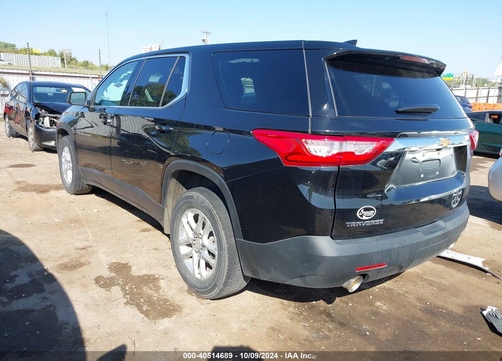 2021 CHEVROLET TRAVERSE FWD LS VIN: 1GNERFKW1MJ202322