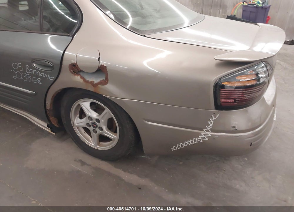 2002 PONTIAC BONNEVILLE VIN: 1G2HX54K524174752