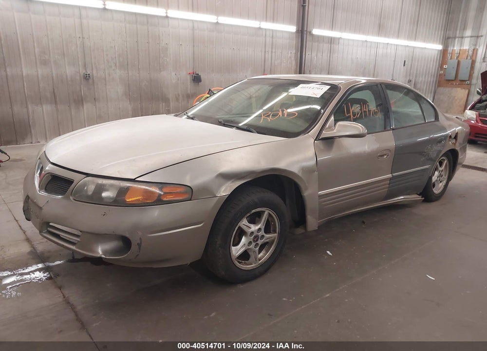 2002 PONTIAC BONNEVILLE VIN: 1G2HX54K524174752