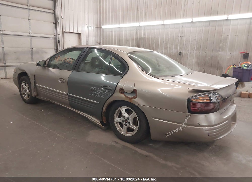 2002 PONTIAC BONNEVILLE VIN: 1G2HX54K524174752