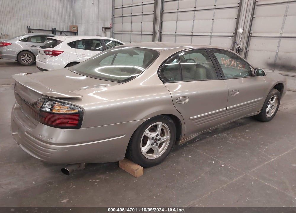 2002 PONTIAC BONNEVILLE VIN: 1G2HX54K524174752