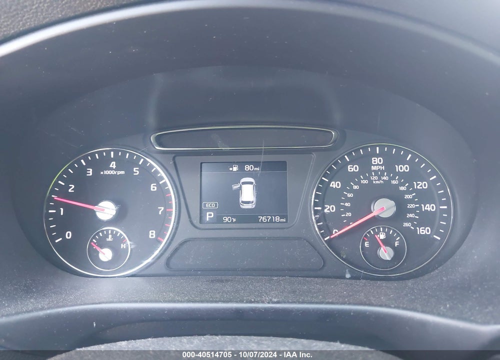 2020 KIA SORENTO 2.4L L VIN: 5XYPG4A3XLG698089